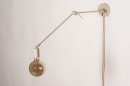 Wandleuchte 74562: laendlich, modern, Metall, Beige #6