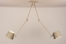 Pendelleuchte 74566: laendlich, modern, Metall, Beige #2