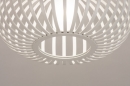 Plafondlamp 74570: landelijk, modern, glas, wit opaalglas #3