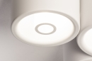 Foto 74585-7: Witte plafondlamp in cilindervorm geschikt voor in de badkamer