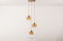 Hanglamp 74592: landelijk, modern, glas, metaal #17