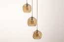 Hanglamp 74592: landelijk, modern, glas, metaal #20