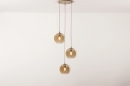 Hanglamp 74592: landelijk, modern, glas, metaal #22
