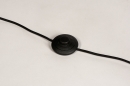 Foto 74595-3 detailfoto: Zwarte driepoot vloerlamp zonder kap