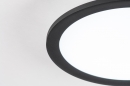 Foto 74602-4: Ronde led plafondlamp die zowel warm licht als daglicht geeft met afstandsbediening