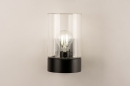 Wandlamp 74616: modern, glas, helder glas, aluminium #2