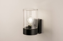 Wandlamp 74616: sale, modern, glas, helder glas #3