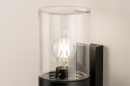 Wandlamp 74616: modern, glas, helder glas, aluminium #5