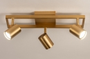 Spot 74621: modern, zeitgemaess klassisch, Messing, gebuerstet #3