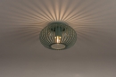 Plafondlamp 74622: modern, retro, metaal, groen #2