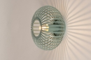Plafondlamp 74622: modern, retro, metaal, groen #4