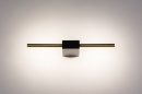 Wandlamp 74630: design, modern, eigentijds klassiek, messing #4