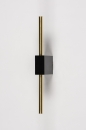 Wandlamp 74630: design, modern, eigentijds klassiek, messing #9