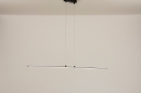 Foto 74663-2 schuinaanzicht: Bureau led hanglamp in het zwart