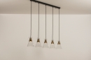 Hanglamp 74677: modern, retro, eigentijds klassiek, glas #2