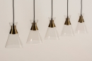 Hanglamp 74677: modern, retro, eigentijds klassiek, glas #4