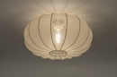 Plafondlamp 74686: landelijk, modern, stof, beige #3