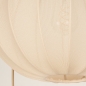 Foto 74687-12 detailfoto: Dubbele hanglamp in japandi stijl met twee lampionnen van beige stof