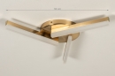 Foto 74700-1: Led-Deckenleuchte in Gold für das Badezimmer