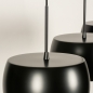 Hanglamp 74703: modern, metaal, zwart, mat #12
