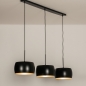 Hanglamp 74703: modern, metaal, zwart, mat #2