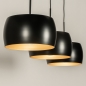 Hanglamp 74703: modern, metaal, zwart, mat #4