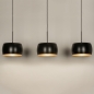 Hanglamp 74703: modern, metaal, zwart, mat #5