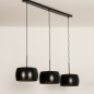 Hanglamp 74703: modern, metaal, zwart, mat #7