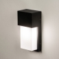 Foto 74716-3: Zwarte wandlamp voor buiten vandalisme bestendig