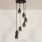 Hanglamp 74723: modern, eigentijds klassiek, glas, metaal #1