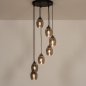 Hanglamp 74723: modern, eigentijds klassiek, glas, metaal #2