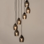 Hanglamp 74723: modern, eigentijds klassiek, glas, metaal #4