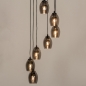 Hanglamp 74723: modern, eigentijds klassiek, glas, metaal #5