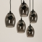 Pendelleuchte 74725: modern, zeitgemaess klassisch, Glas, Metall #9