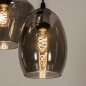 Hanglamp 74726: modern, eigentijds klassiek, glas, metaal #11