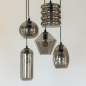 Hanglamp 74726: modern, eigentijds klassiek, glas, metaal #7