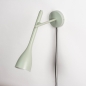 Foto 74727-7: Mooie groene wandlamp met stekker en snoer 