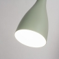 Foto 74727-9: Mooie groene wandlamp met stekker en snoer 