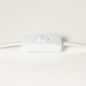 Tischleuchte 74738: laendlich, modern, Stoff, weiss #8