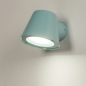 Foto 74757-4 vooraanzicht: Mintgroene wandlamp voor binnen, buiten en badkamer