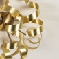 Foto 74775-6: Hotel-Chic-Deckenlampe in Gold mit dekorativen Locken