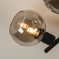 Plafondlamp 74781: modern, retro, eigentijds klassiek, glas #8