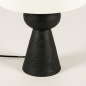 Tafellamp 74813: modern, stof, kunststof, zwart #7