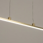 Foto 74828-10 detailfoto: Smalle led hanglamp in het goud met een hoge lichtopbrengst