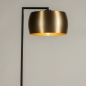 Vloerlamp 74833: modern, eigentijds klassiek, messing, geschuurd #4