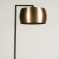 Vloerlamp 74833: modern, eigentijds klassiek, messing, geschuurd #5