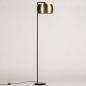 Vloerlamp 74833: modern, eigentijds klassiek, messing, geschuurd #6