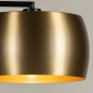 Vloerlamp 74833: modern, eigentijds klassiek, messing, geschuurd #7