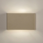 Foto 74842-2: Beige up and down Wandlampe aus Metall 