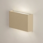 Foto 74842-3: Beige up and down Wandlampe aus Metall 